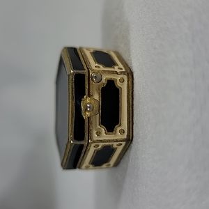 Vtg Estee Lauder Hexagon Box